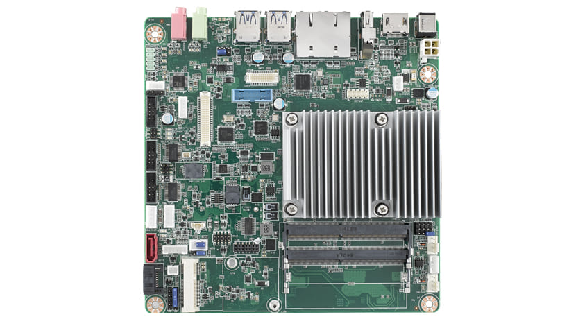 Mini-ITX motherboard Intel Core i3-6100u, HDMI/LVDS/DP++, 2 x COM, 2 x Gb